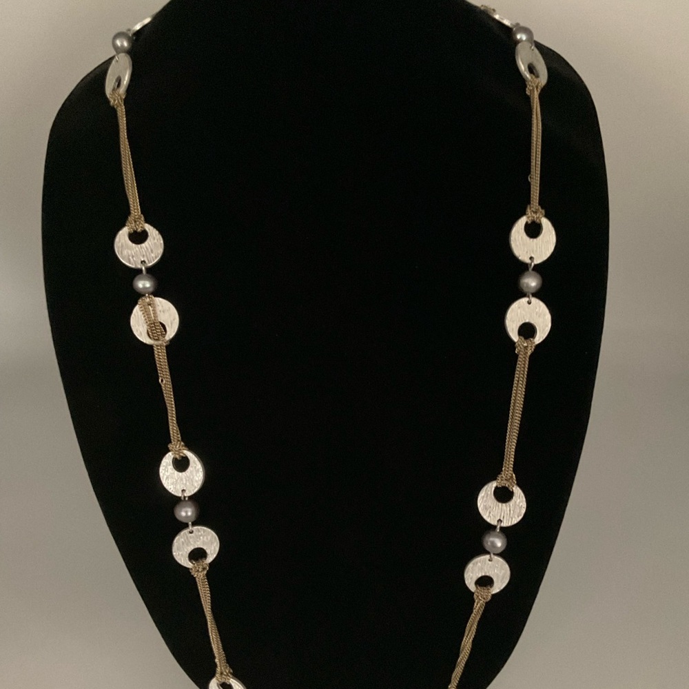 KIAM FAMILY‎ ART DECO AND FRESH WATER PEARL NECKLACE